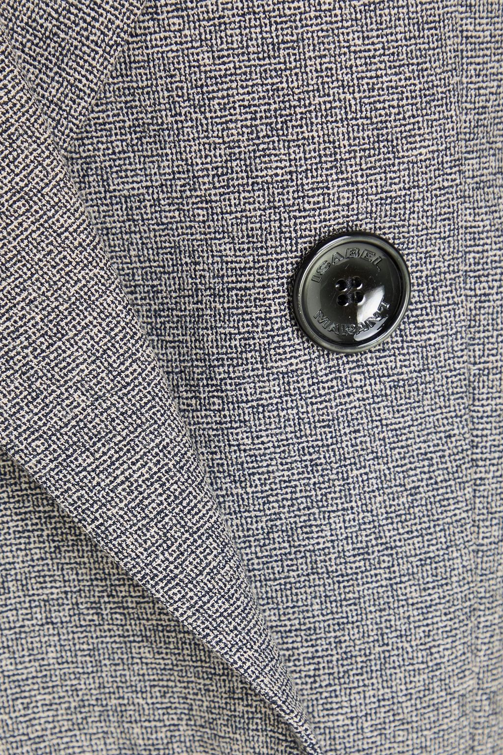 ISABEL MARANT Nevim double-breasted tweed blazer