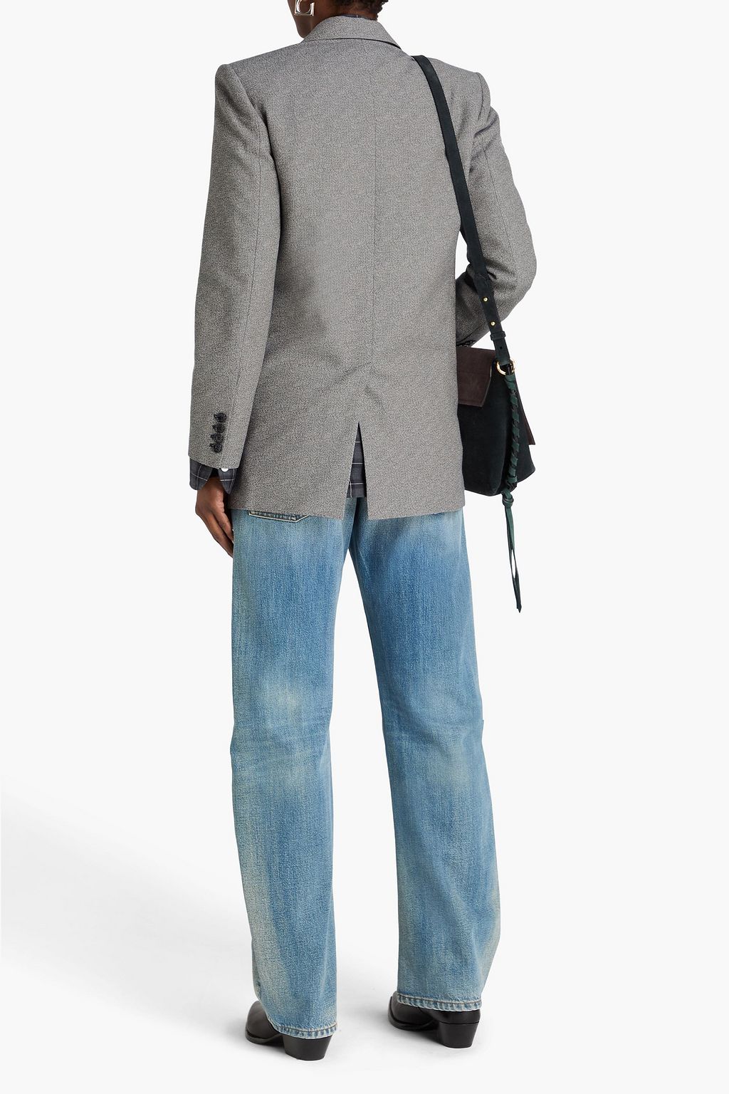 ISABEL MARANT Nevim double-breasted tweed blazer