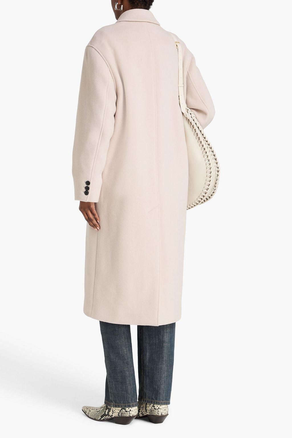 ISABEL MARANT Theodore double-breasted wool-blend felt coat