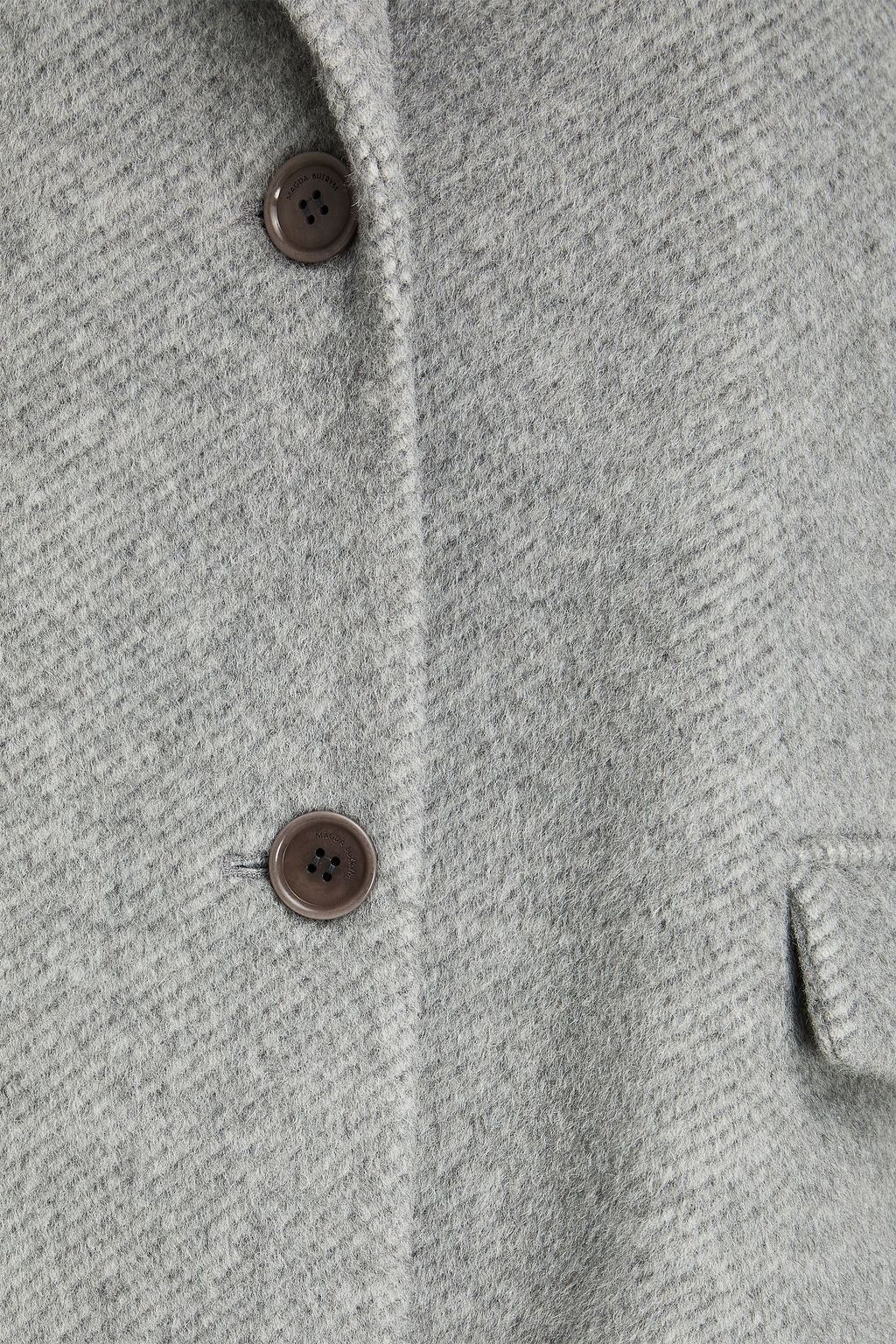MAGDA BUTRYM Wool and alpaca-blend twill coat