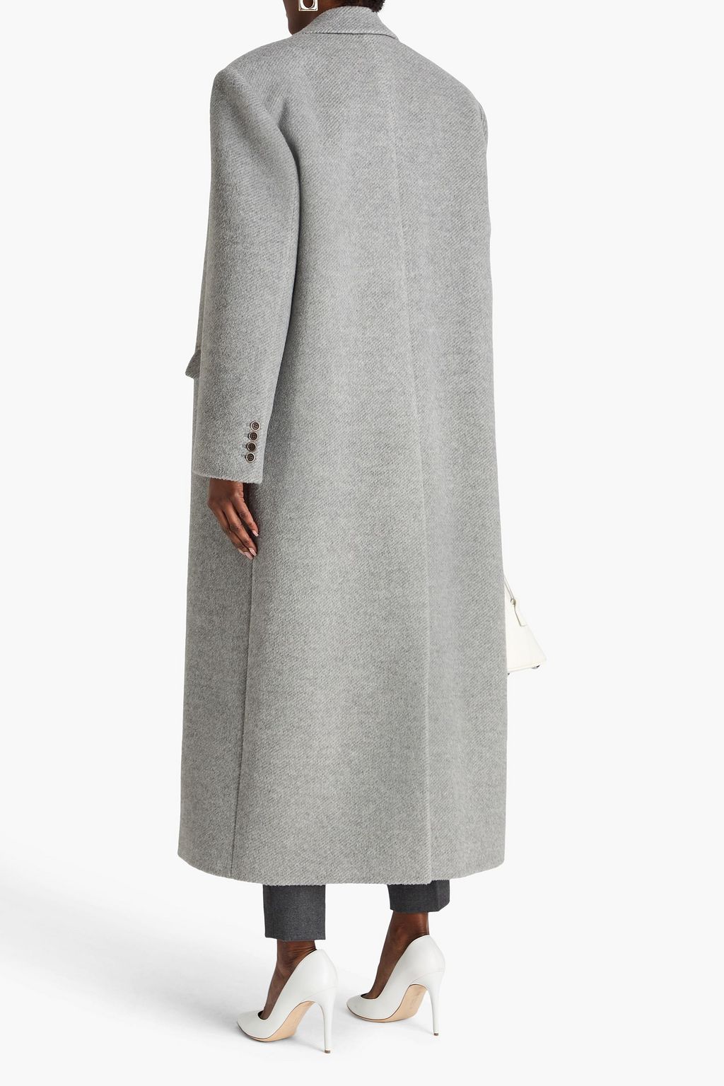 MAGDA BUTRYM Wool and alpaca-blend twill coat
