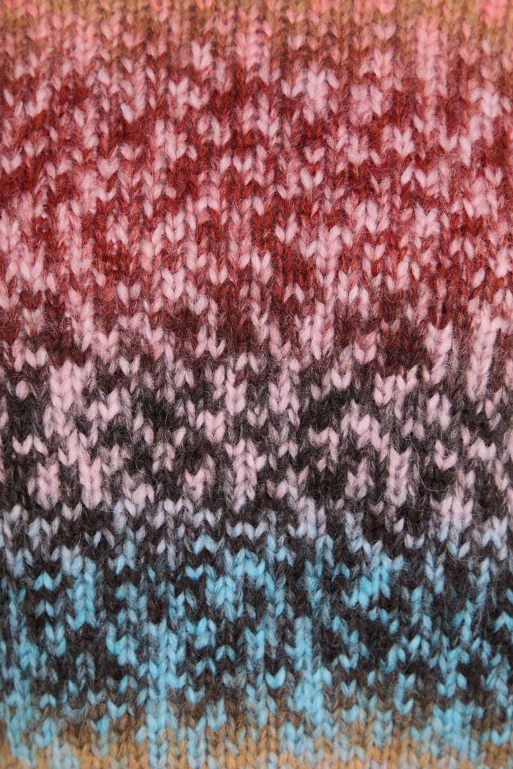 ACNE STUDIOS Cropped brushed knitted sweater