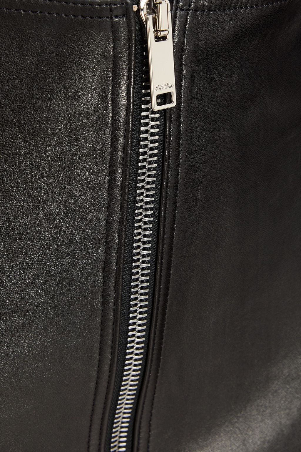 ISABEL MARANT Leather midi skirt