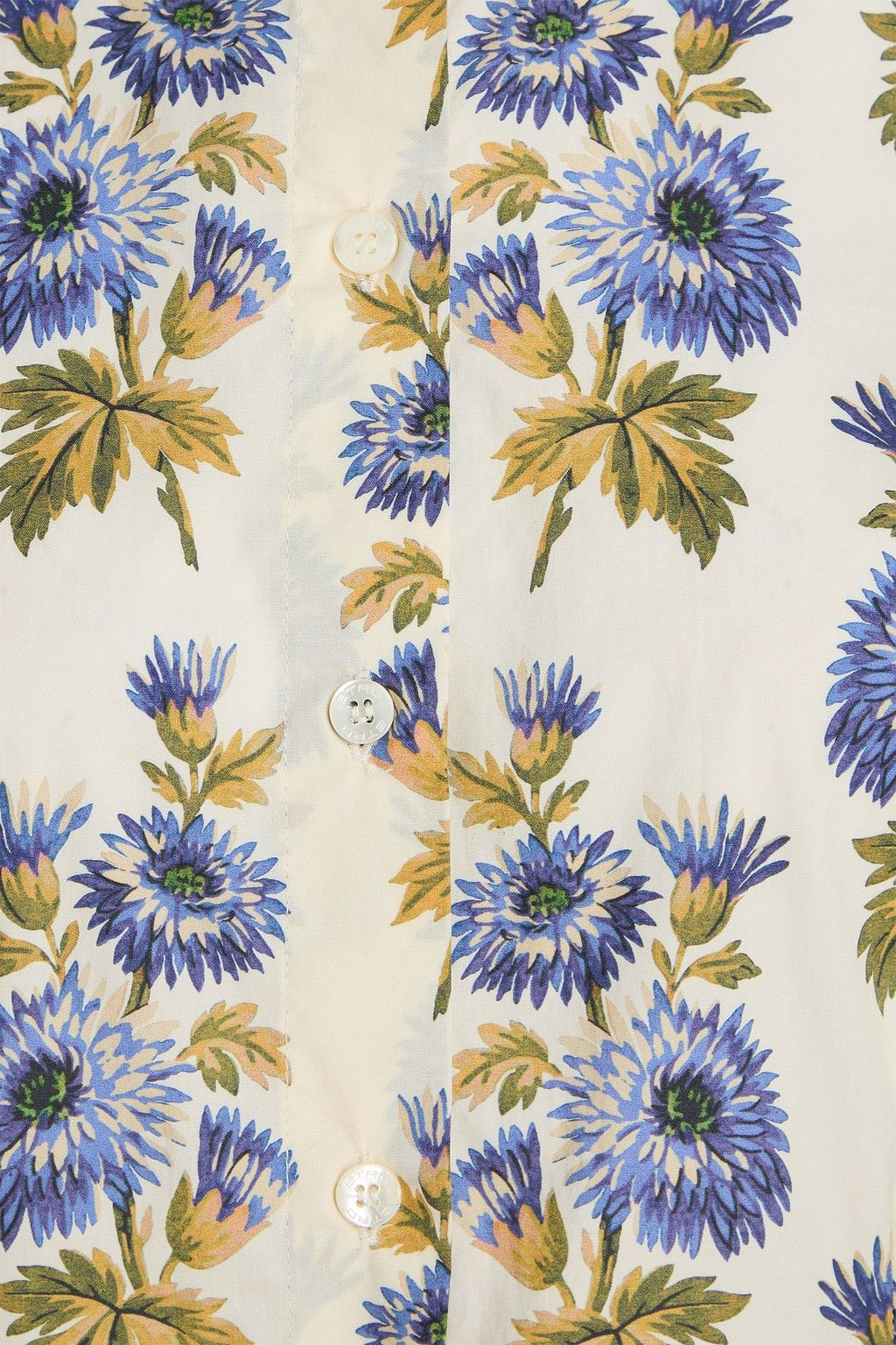 ETRO Hemd aus Popeline aus Stretch-Baumwolle mit floralem Print