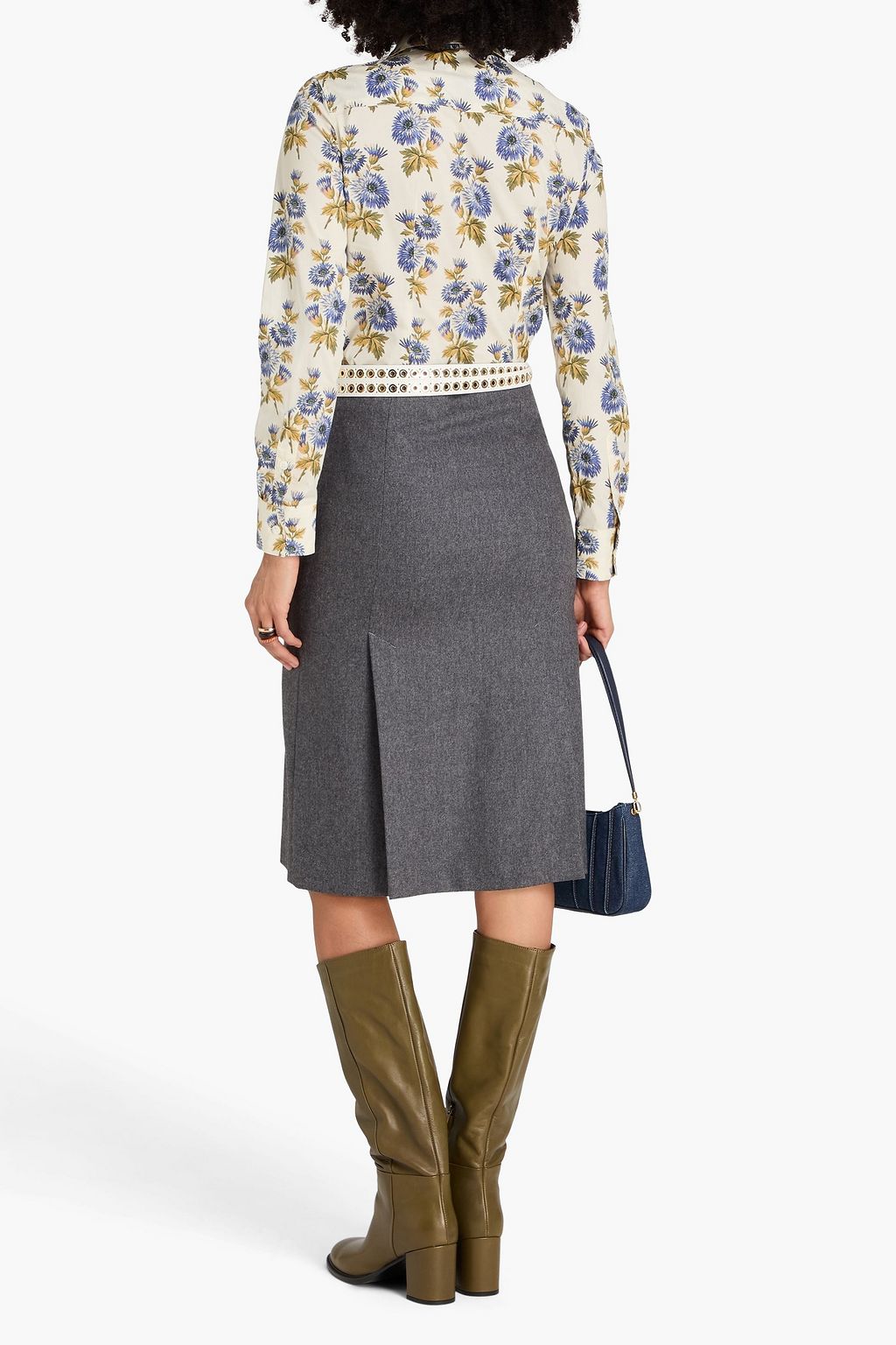 ETRO Hemd aus Popeline aus Stretch-Baumwolle mit floralem Print