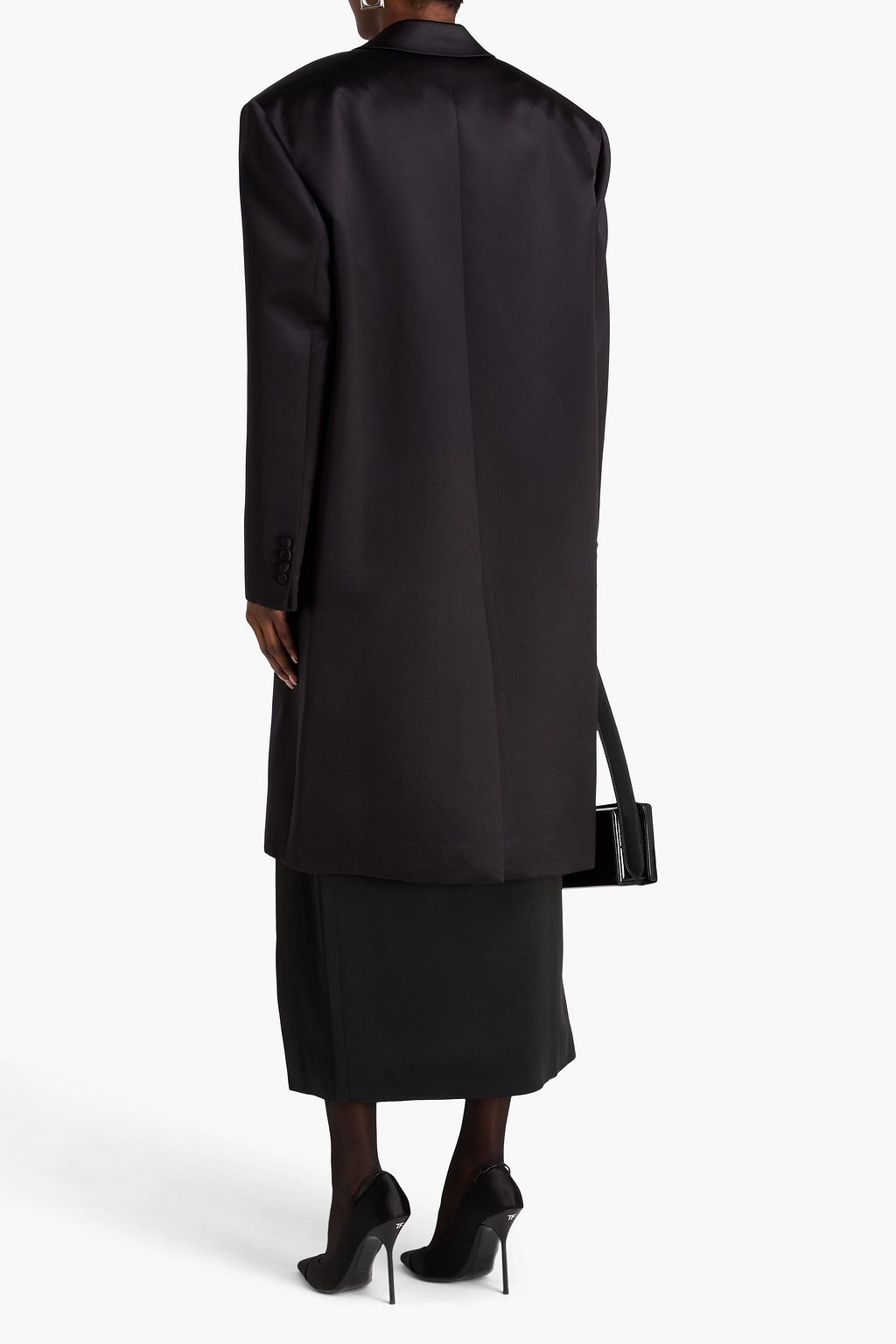 MAGDA BUTRYM Duchesse silk-satin coat