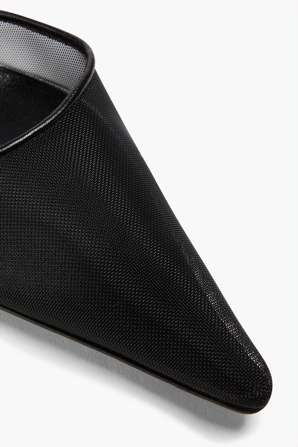 MAGDA BUTRYM Crystal-embellished mesh pumps