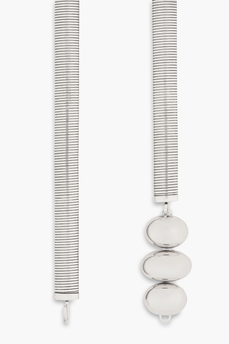  Isabel Marant - Silberfarbener Gürtel - Metallic - 75 Cm 