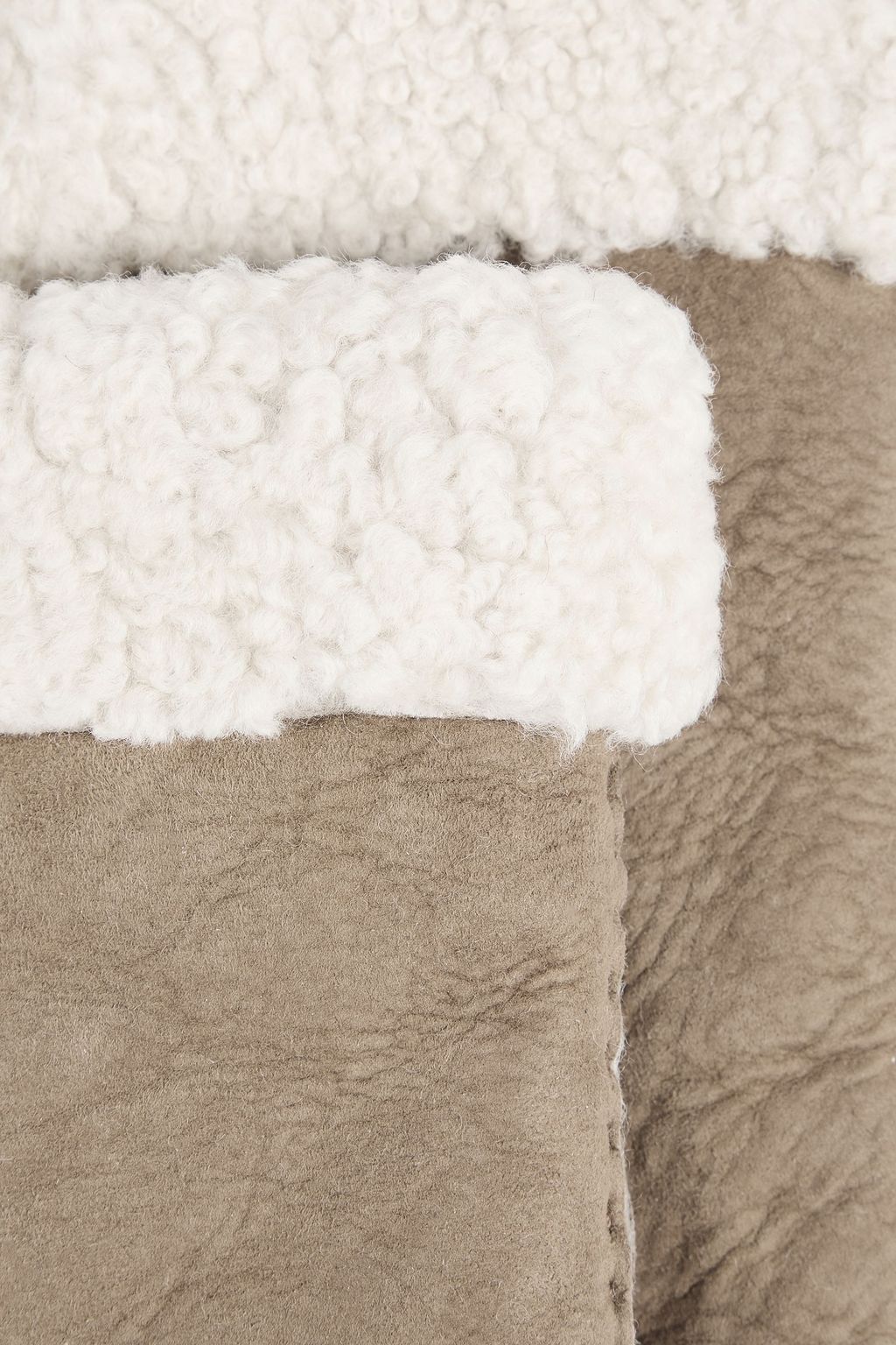 ISABEL MARANT Shearling mittens