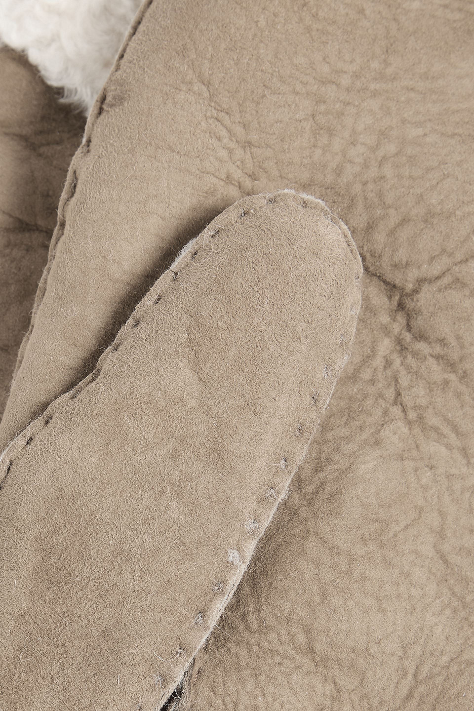  Isabel Marant - Fäustlinge Aus Shearling - Braun - I 
