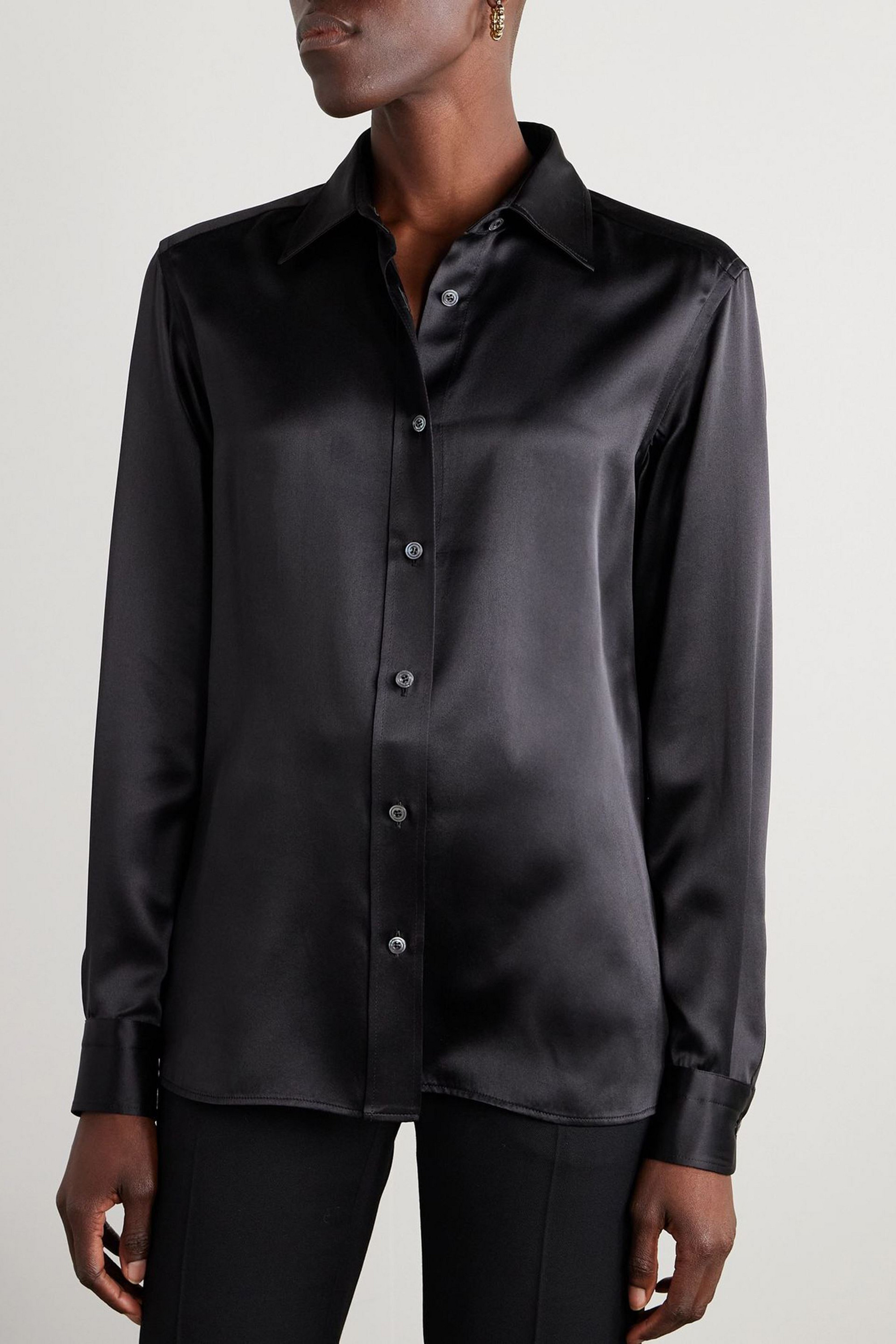 Tom Ford Silk-satin shirt