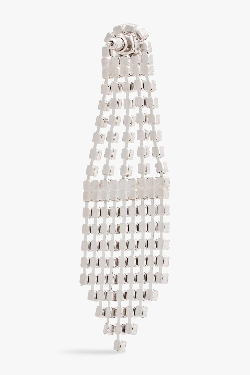 OSCAR DE LA RENTA Gold-tone crystal earrings