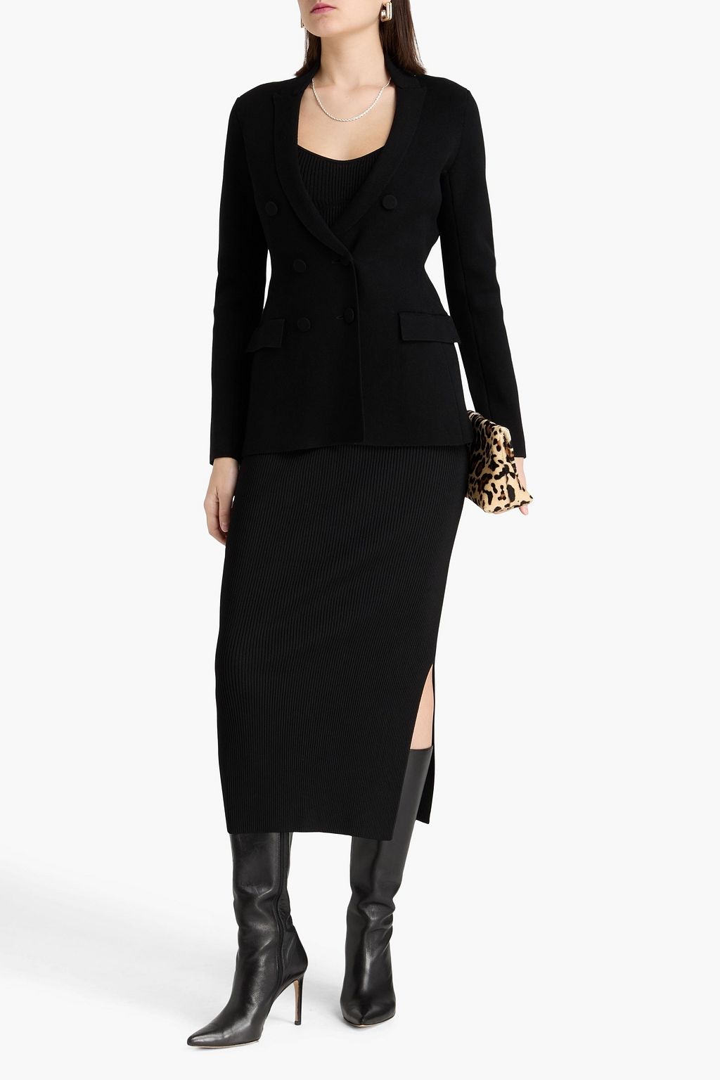 ALTUZARRA بليزر من نسيج محبوك مطاط