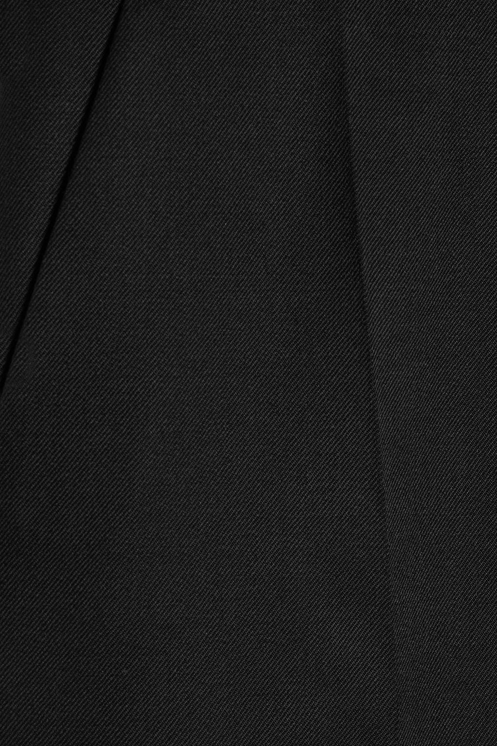 GIVENCHY Wool and mohair-blend flared pants