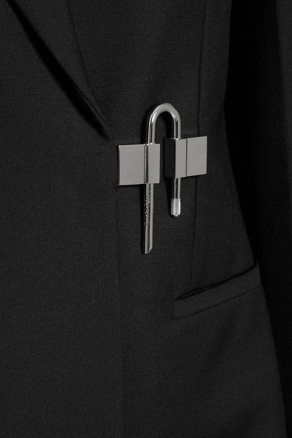 GIVENCHY Wool and mohair-blend blazer