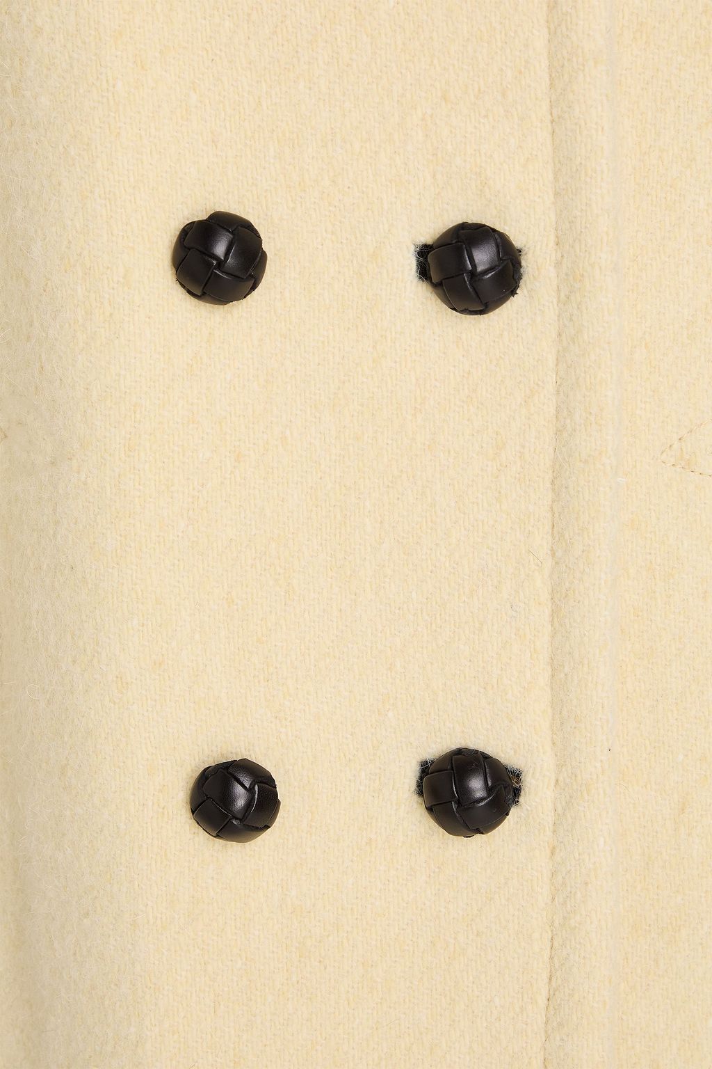 ETRO ウール混ツイル ダブルブレストコート