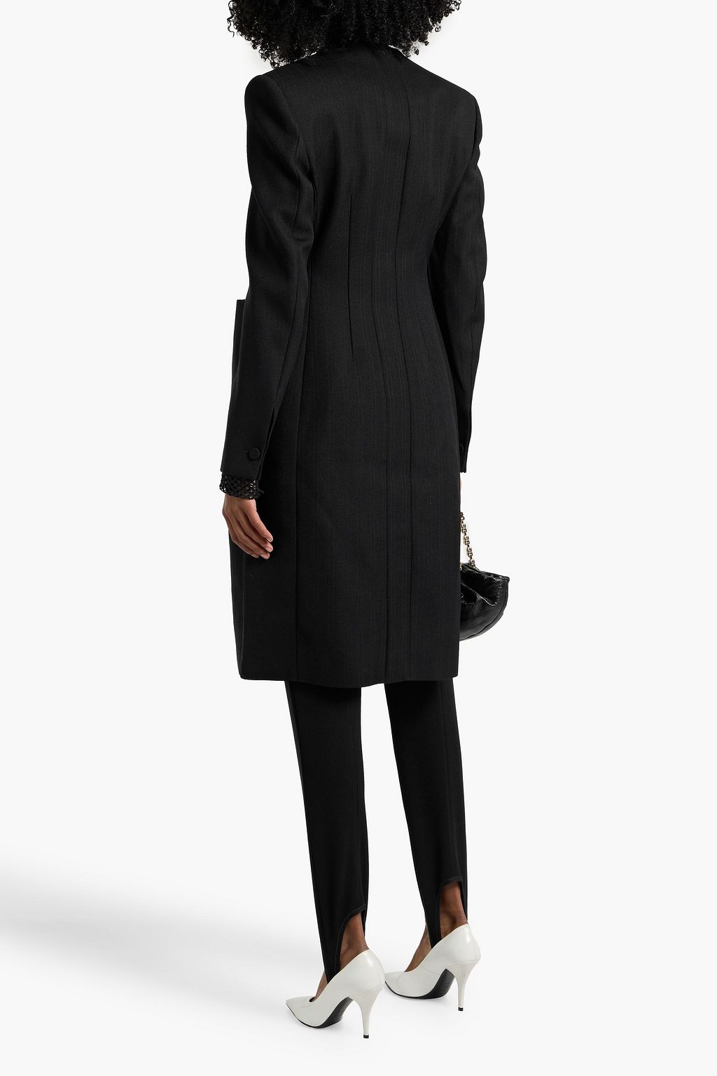 GIVENCHY Pinstriped wool coat