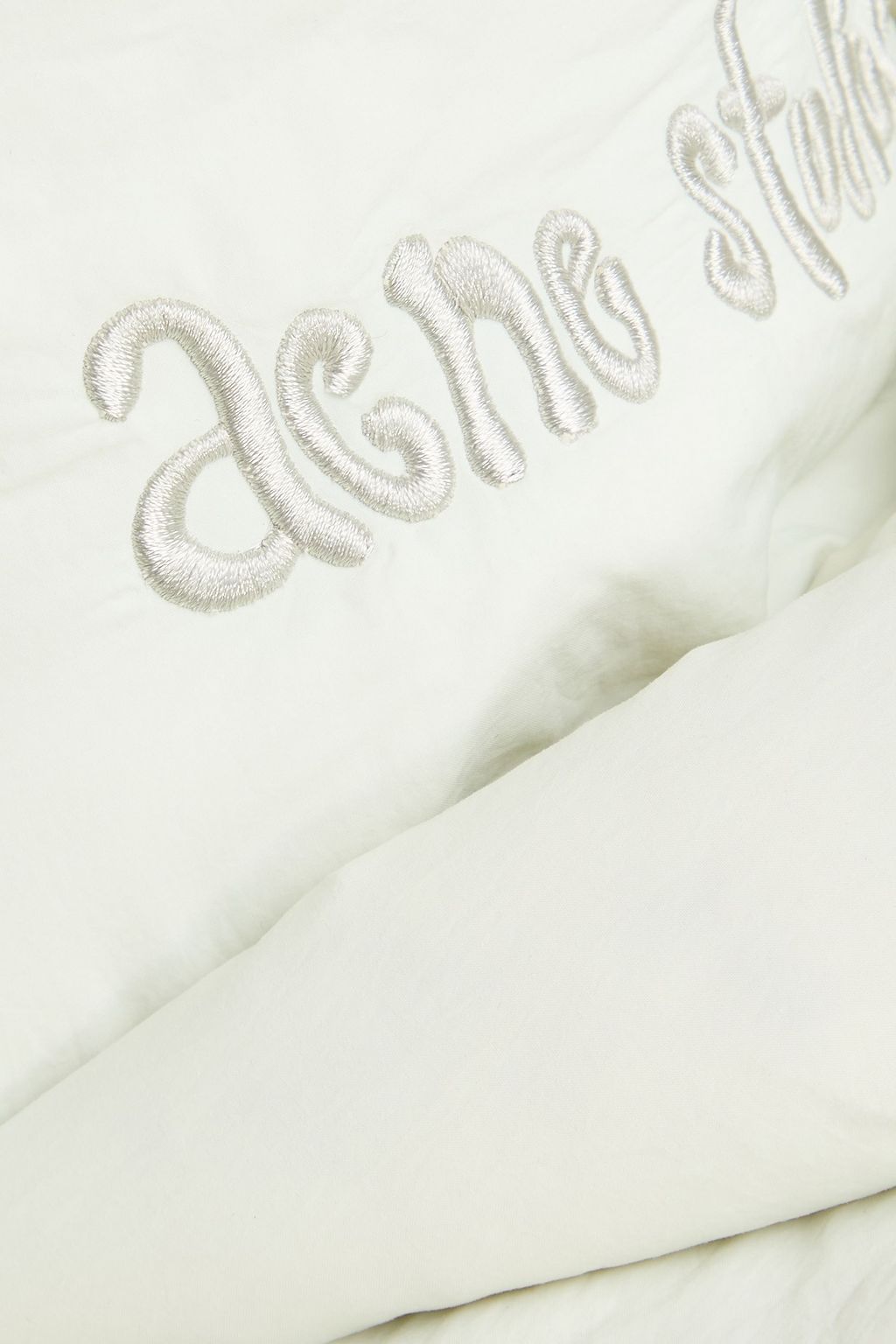 ACNE STUDIOS Quilted shell hooded down jacket