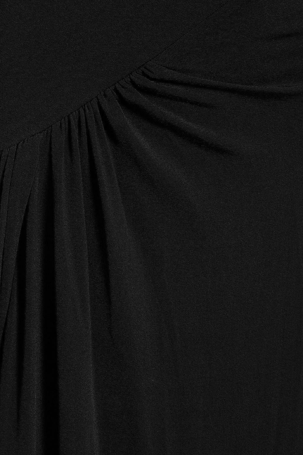 GIVENCHY Ruched stretch-jersey maxi dress