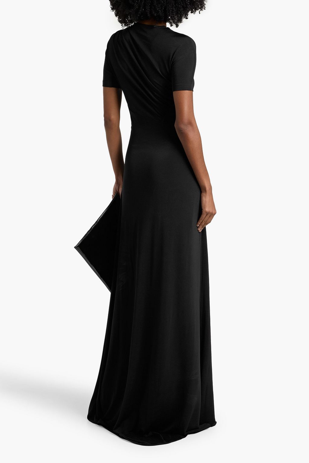GIVENCHY Ruched stretch-jersey maxi dress