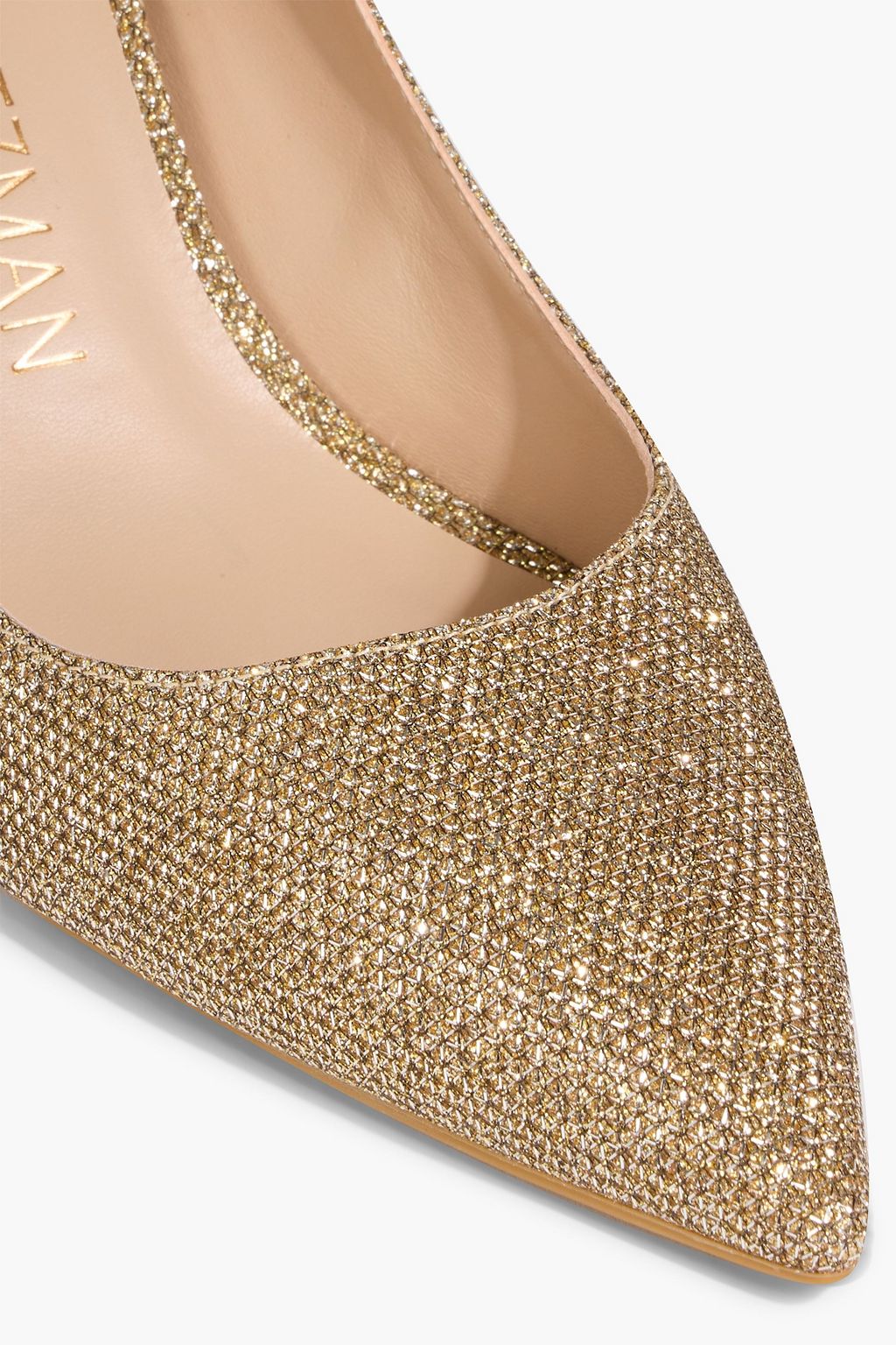 STUART WEITZMAN Linsi 75 lamé pumps