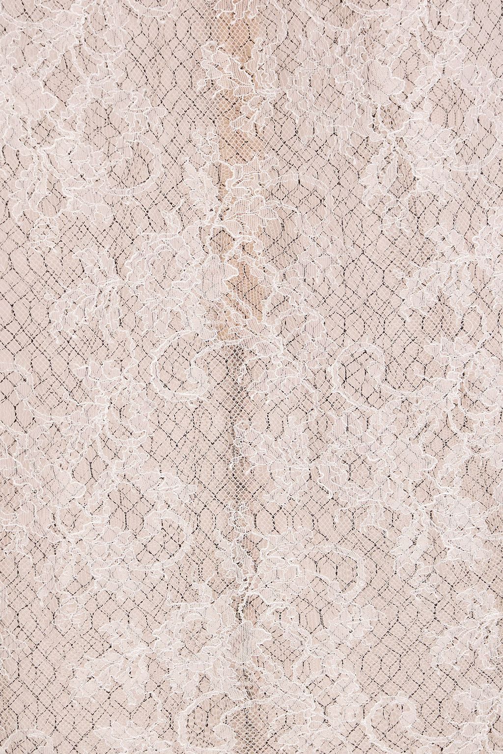 VALENTINO GARAVANI Chantilly lace mini dress