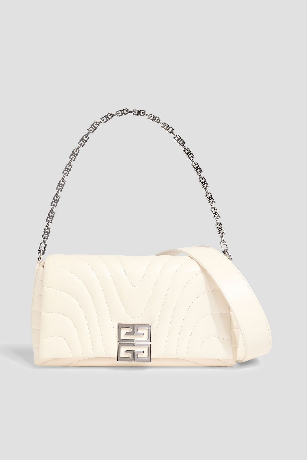 GIVENCHY 4G quilted leather shoulder bag | THE OUTNET