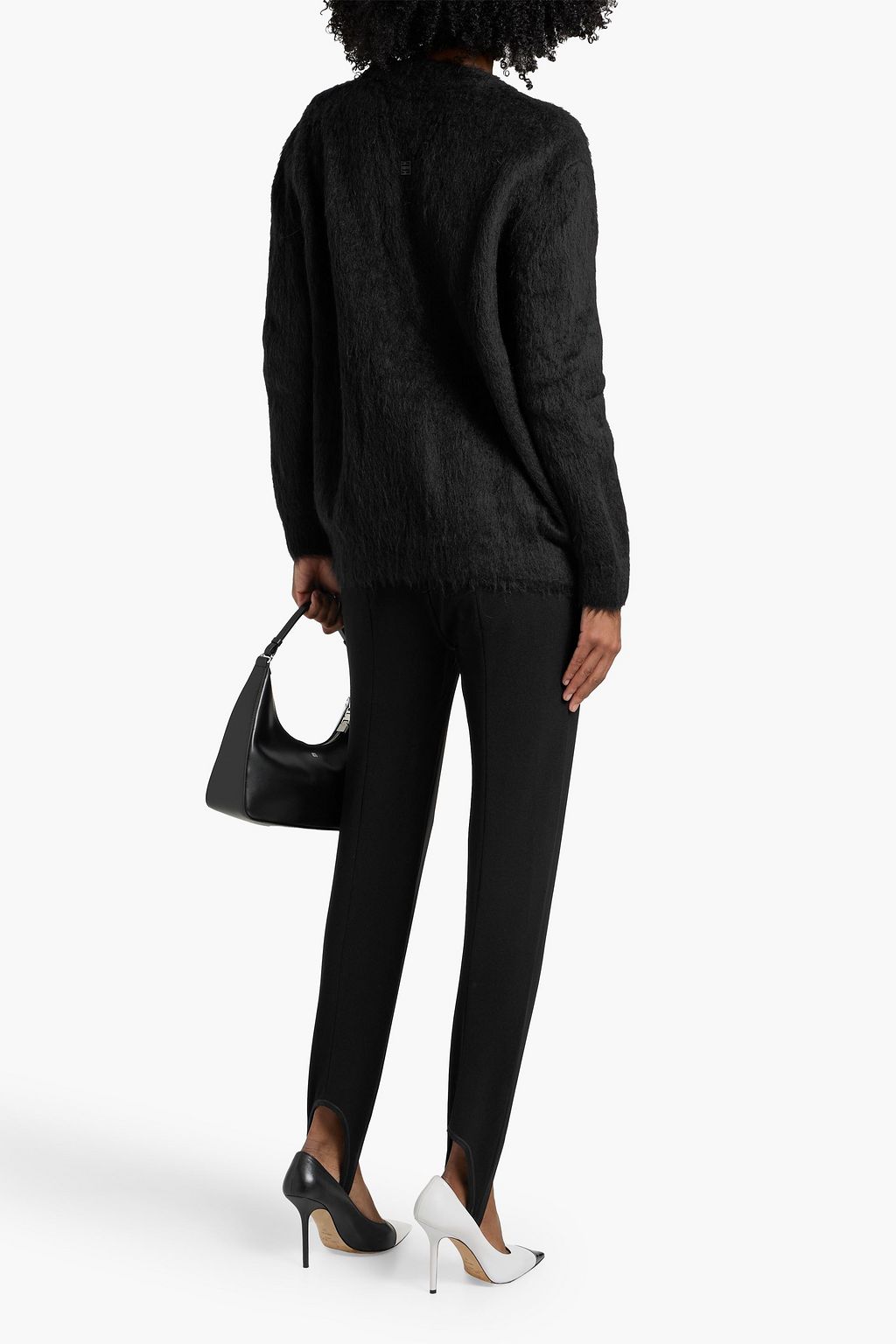 GIVENCHY Gabardine stirrup leggings