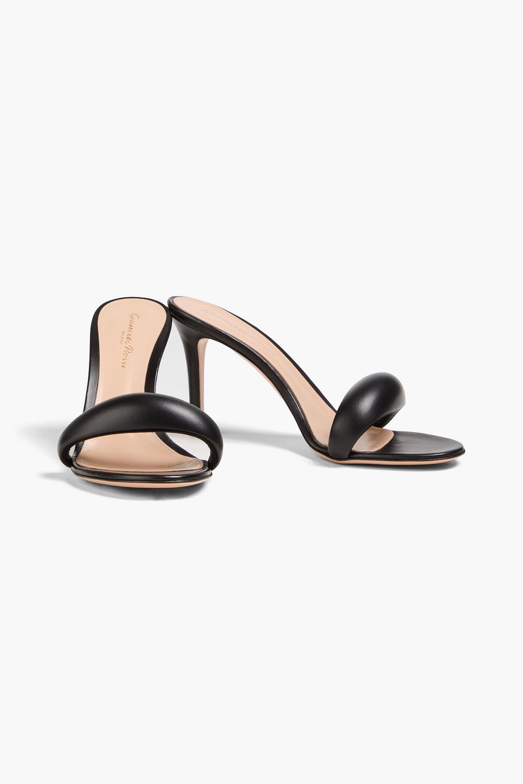 GIANVITO ROSSI Bijoux 85 leather mules