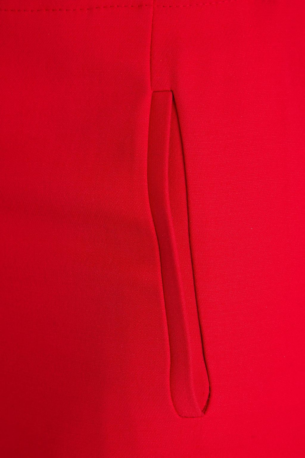 ROLAND MOURET Wool and silk-blend crepe wide-leg pants