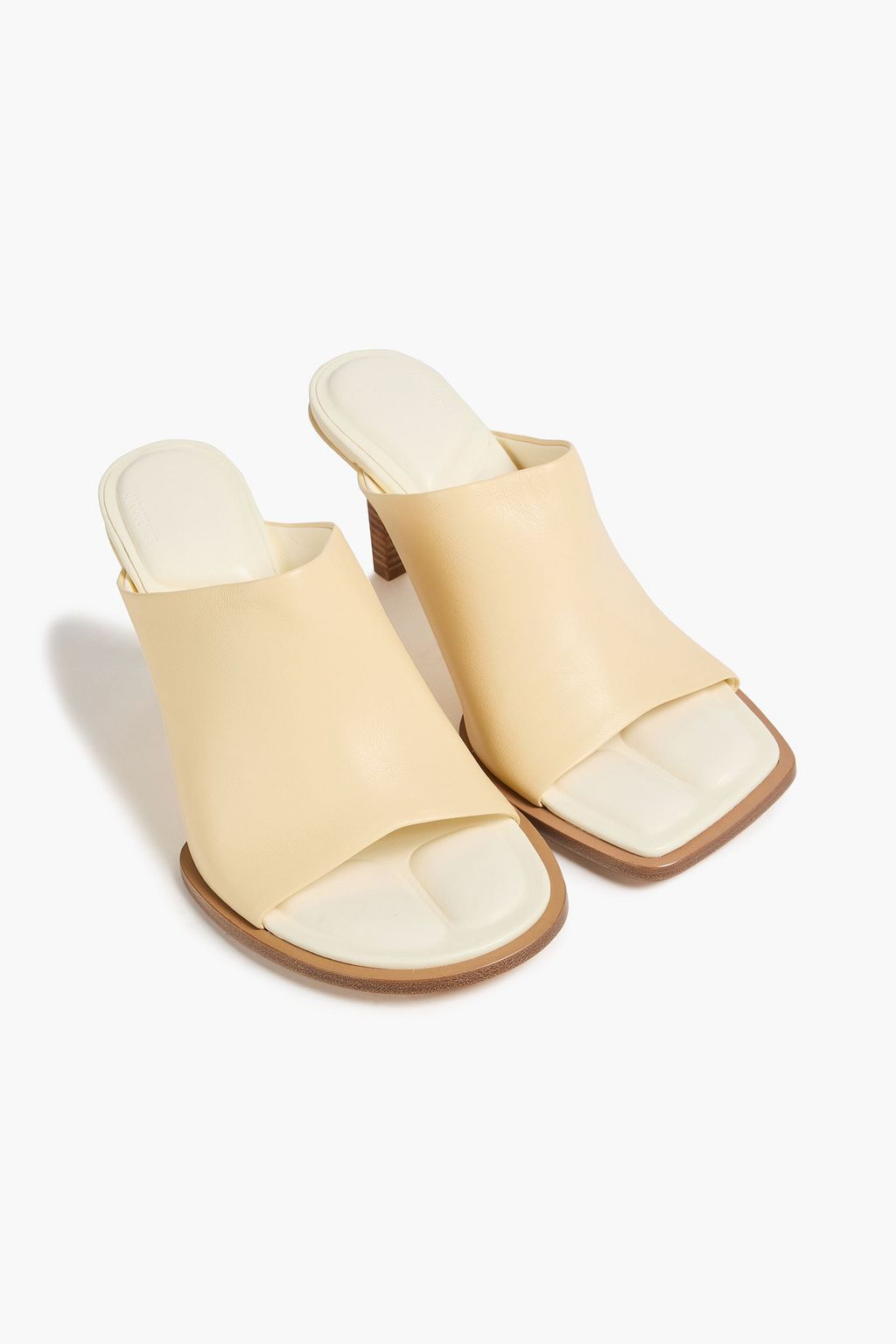 JACQUEMUS 가죽 뮬