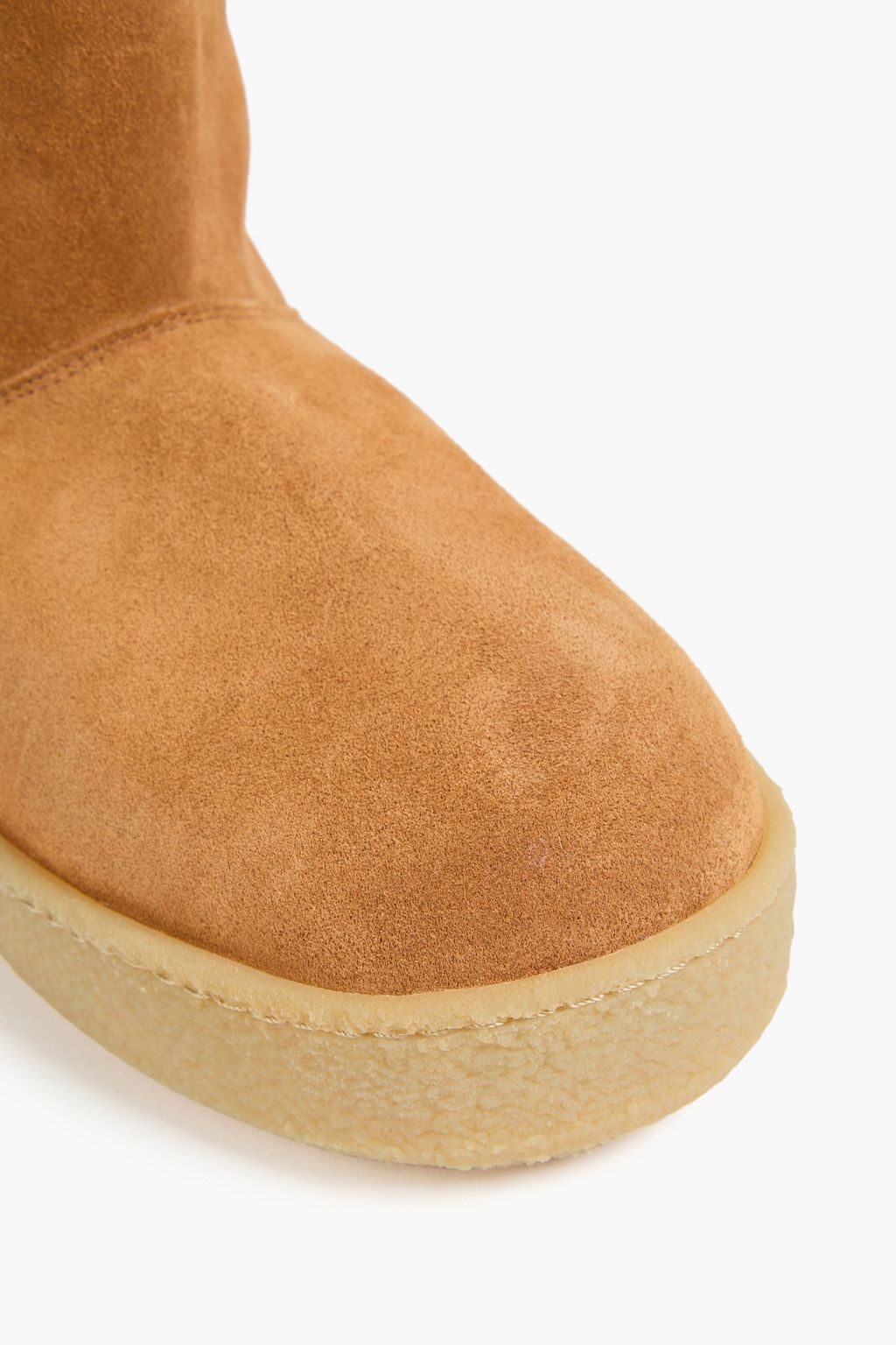 ISABEL MARANT Frieze shearling platform snow boots