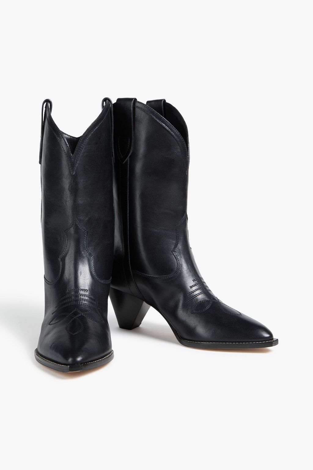 ISABEL MARANT Luliette leather cowboy boots