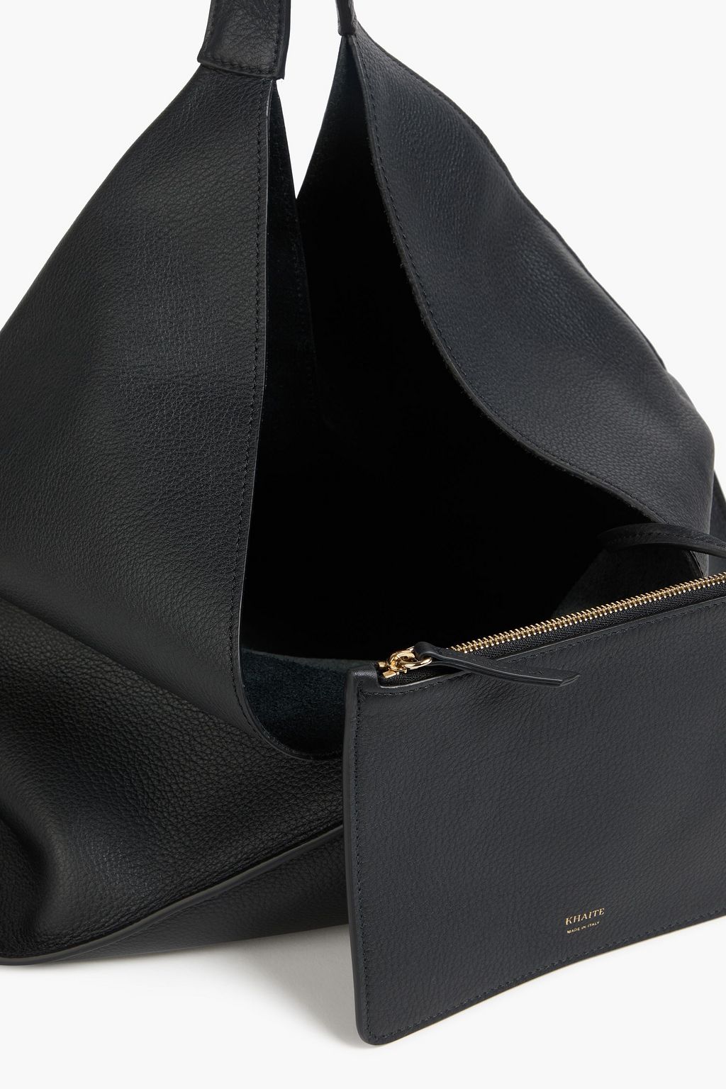 KHAITE حقيبة توت من الجلد المُحبّب