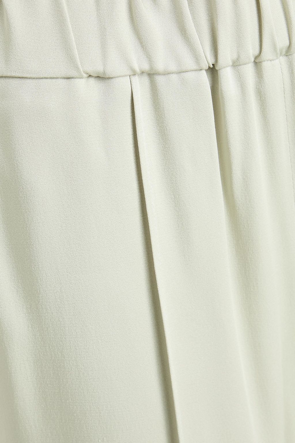 JIL SANDER Satin-crepe wide-leg pants
