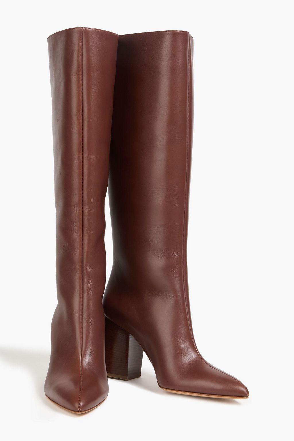 GABRIELA HEARST 가죽 니하이 부츠