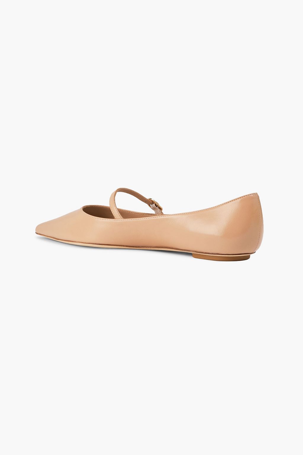 STUART WEITZMAN Emilia leather Mary Jane flats
