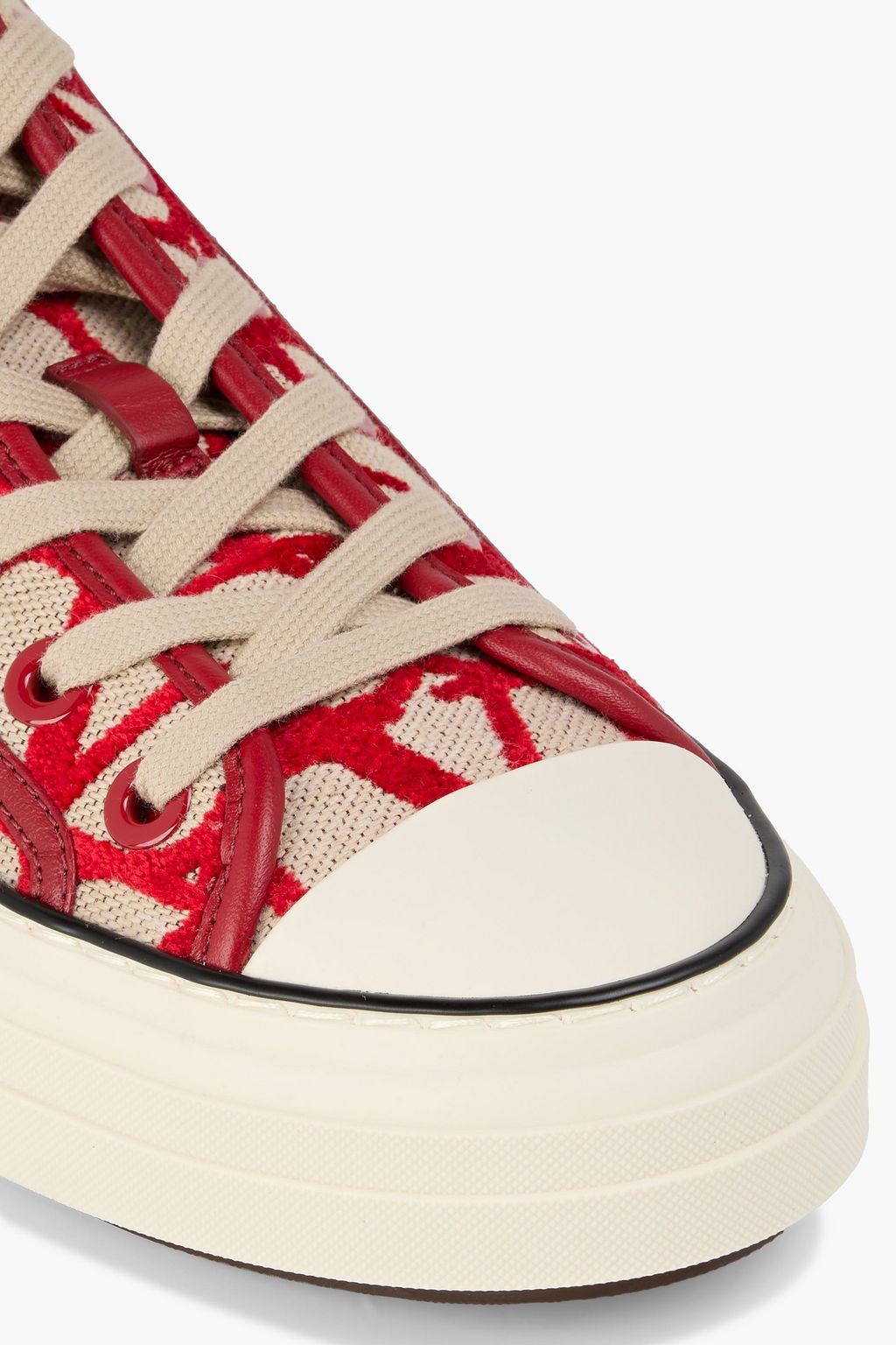 VALENTINO GARAVANI Toile Iconographe jacquard sneakers