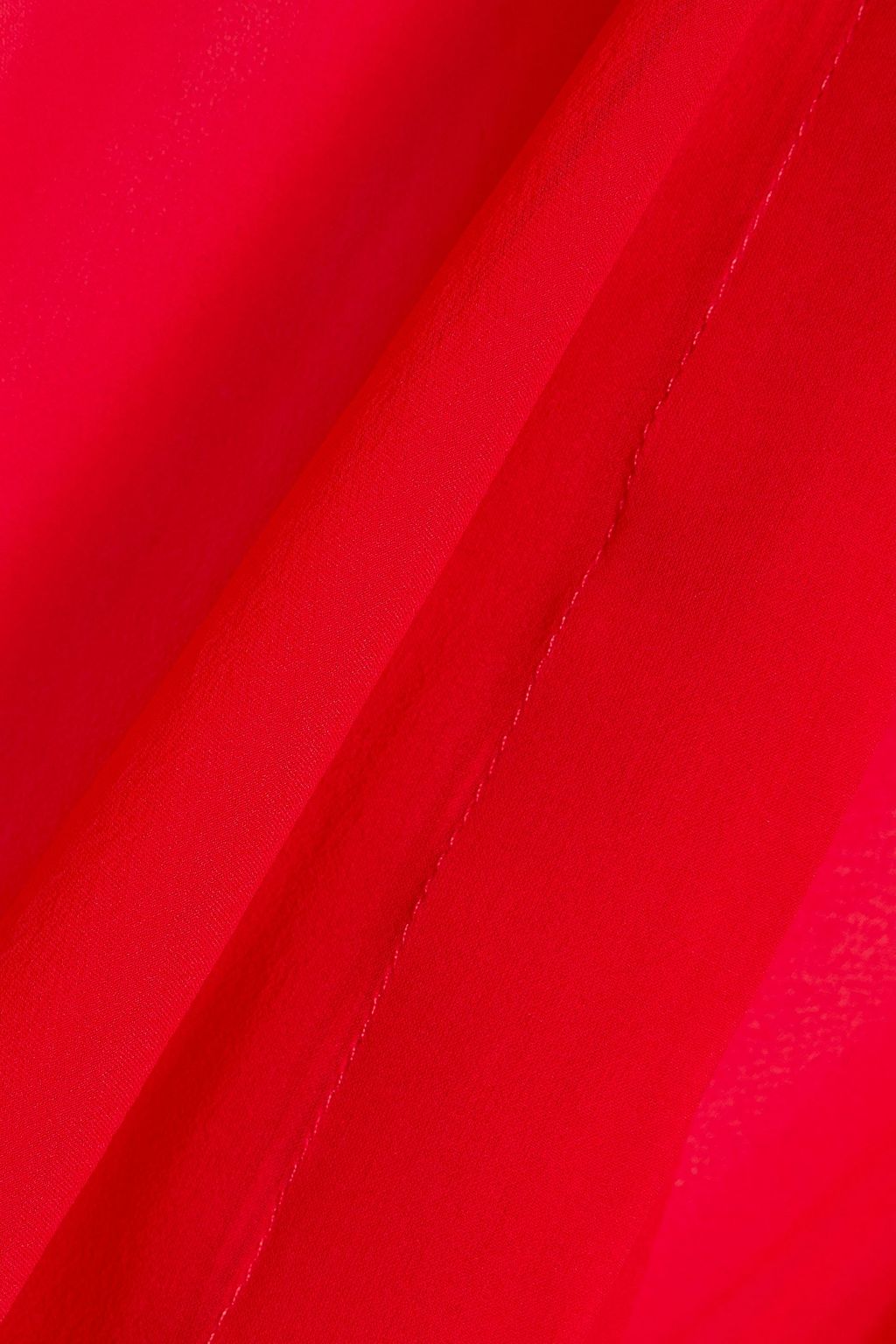 VALENTINO GARAVANI Pussy-bow silk-chiffon blouse