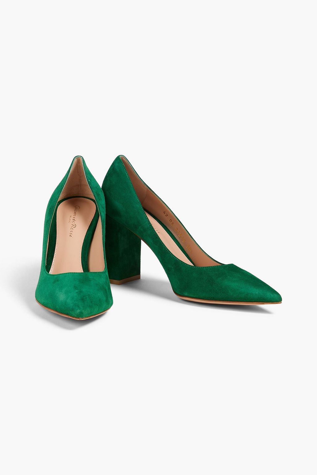 GIANVITO ROSSI Piper suede pumps