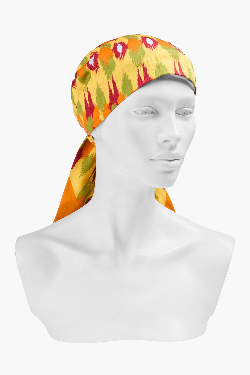 VALENTINO GARAVANI عمامة من مزيج من القطن والحرير ومزينة بطبعات