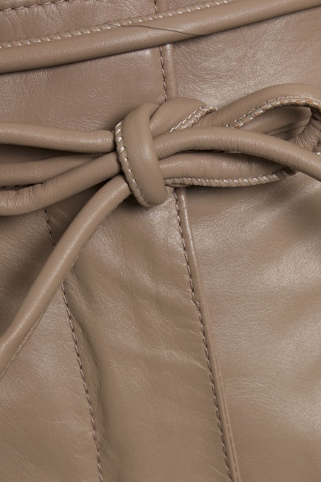 VALENTINO GARAVANI Leather pencil skirt