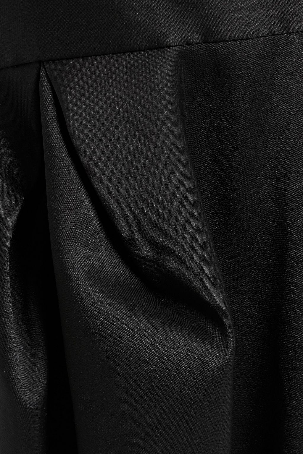 VALENTINO GARAVANI Gathered taffeta maxi skirt