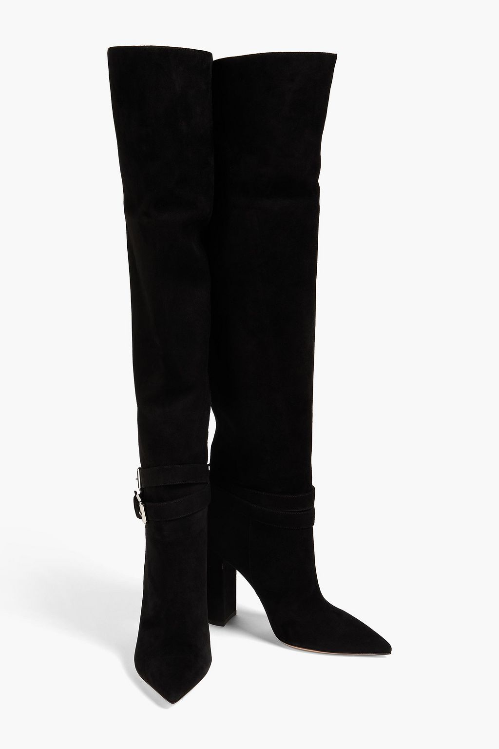 GIANVITO ROSSI Suede over-the-knee boots