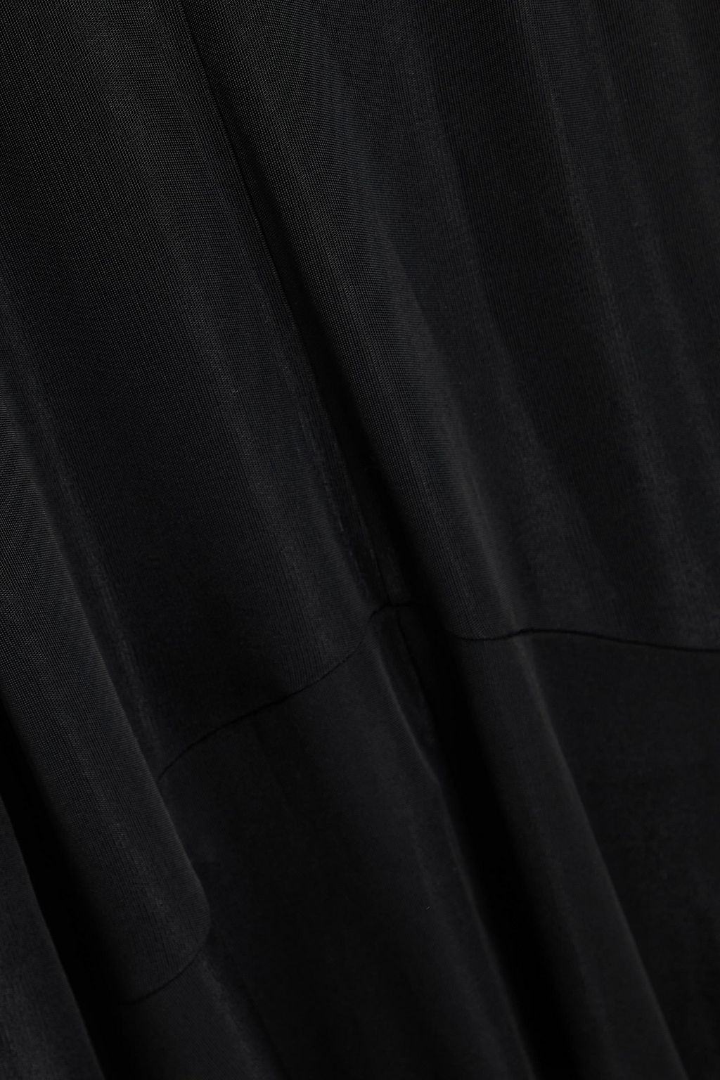 JIL SANDER Gathered stretch-jersey midi dress