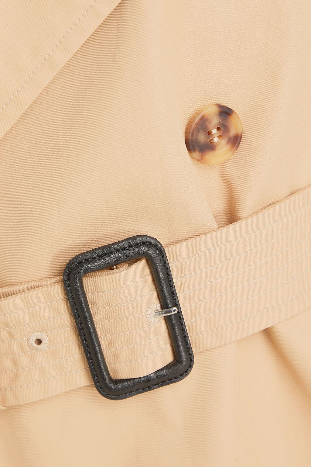 WARDROBE.NYC Belted cotton-twill trench coat