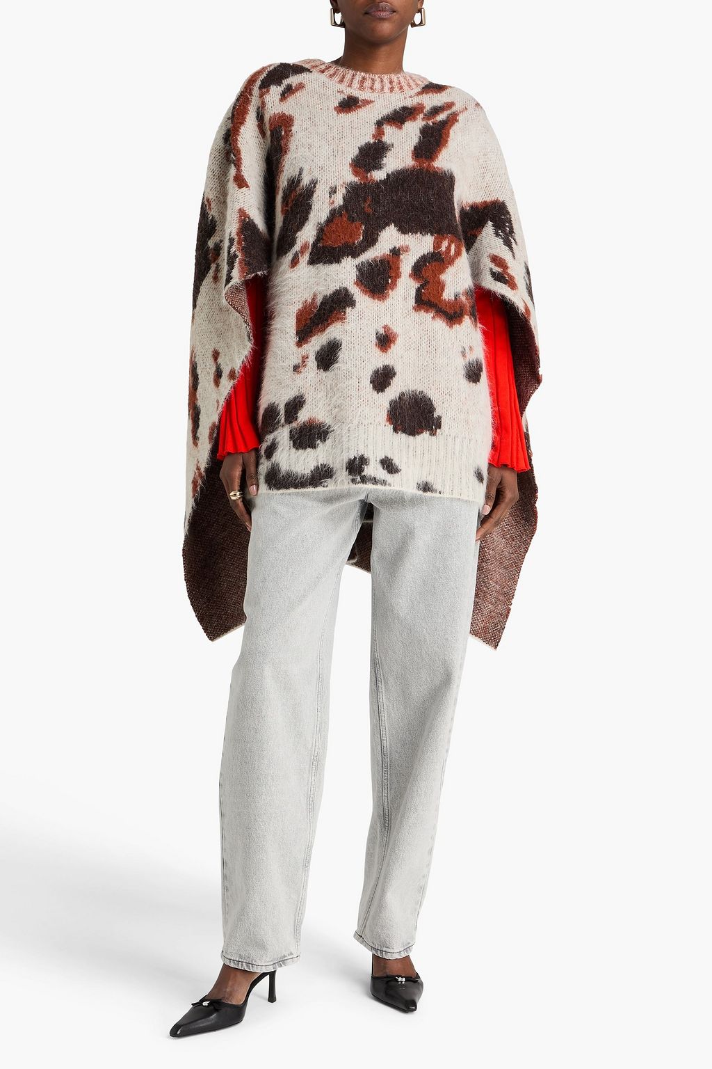 STELLA MCCARTNEY رداء خارجي من نسيج بحبكة الجاكار