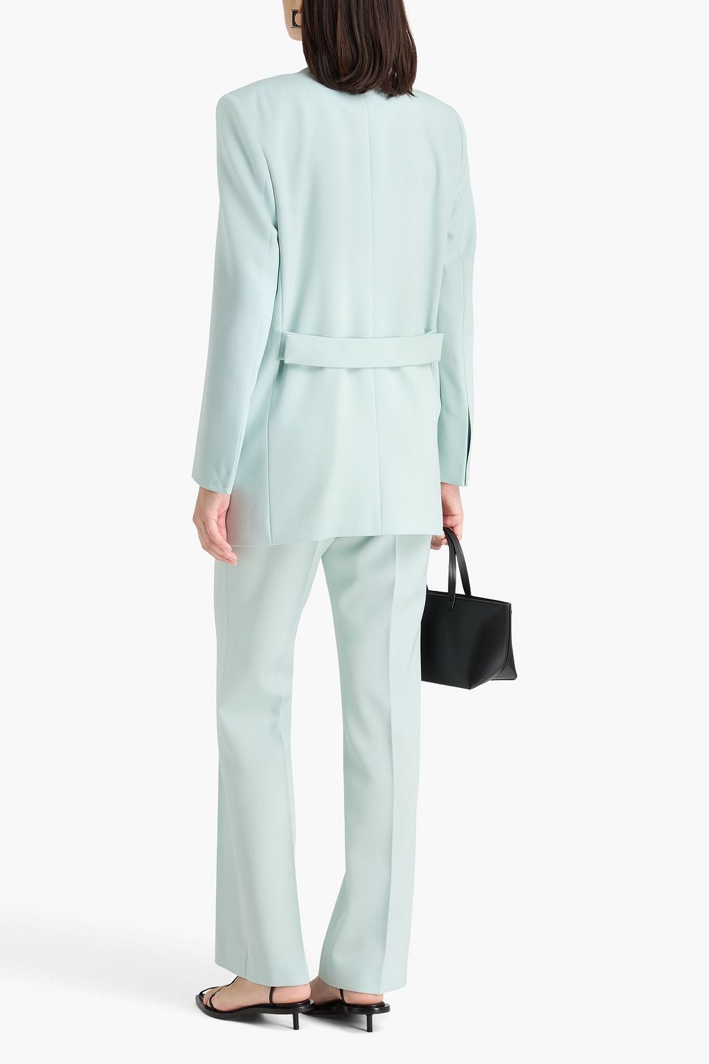 JIL SANDER بليزر من صوف غران دو بودر