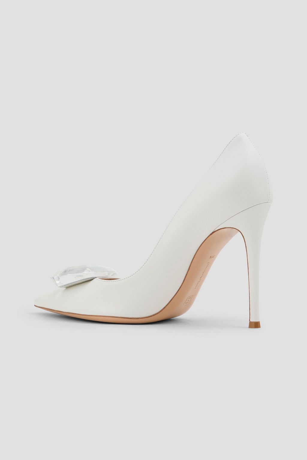 GIANVITO ROSSI Jaipur embellished leather pumps