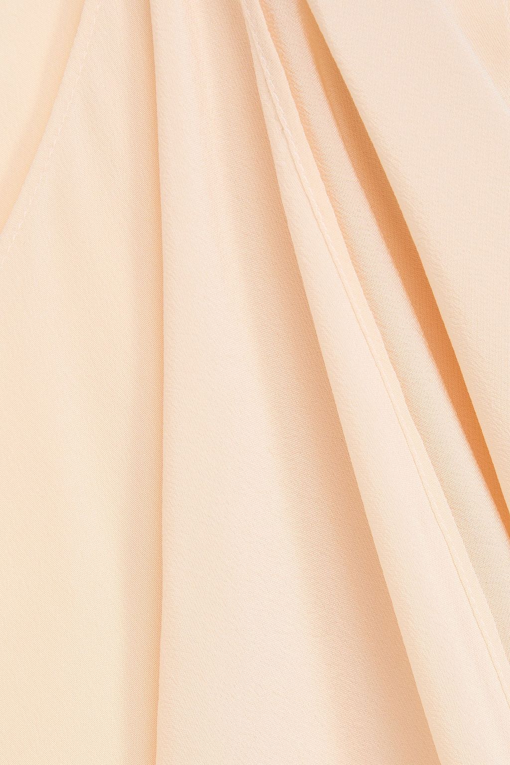 CHLOÉ Draped silk crepe de chine blouse